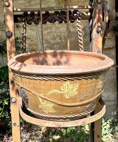 Extra large terracotta glazed - extra,
