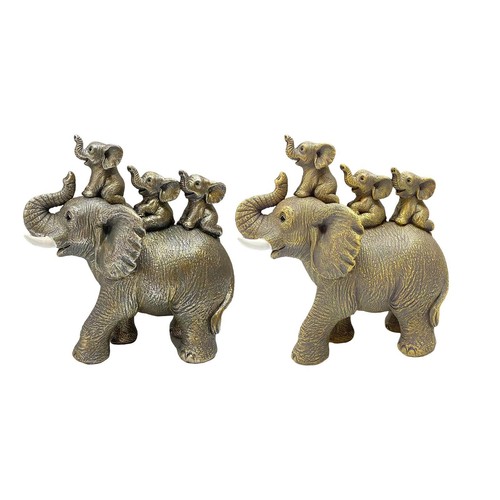 Decorative elephant figurine - decorative,