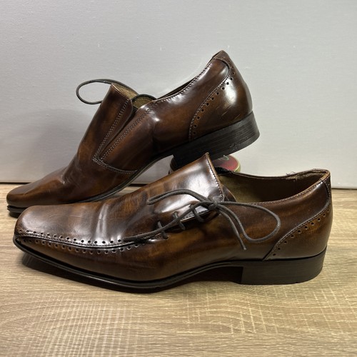 Men leather brogue shoes by - men's,