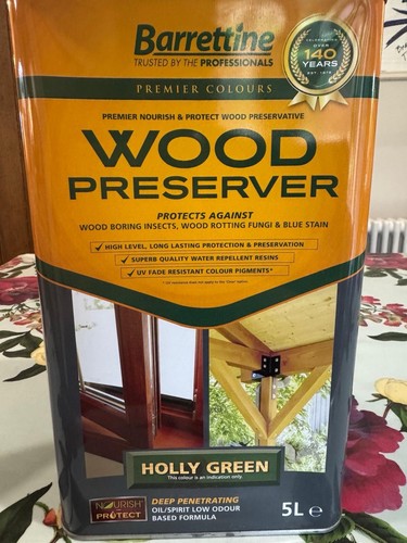 Barrettine wood preserver - wood,