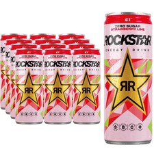 Rockstar Strawberry Lime Zero