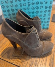 Suede Bertie Boots Uk4
