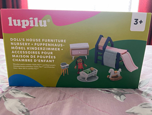 Dolls house furniture nursery - dolls,