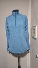 Ariat tek equestrian heat Series womens  Blue Thermal Long Sleeved Top Size M