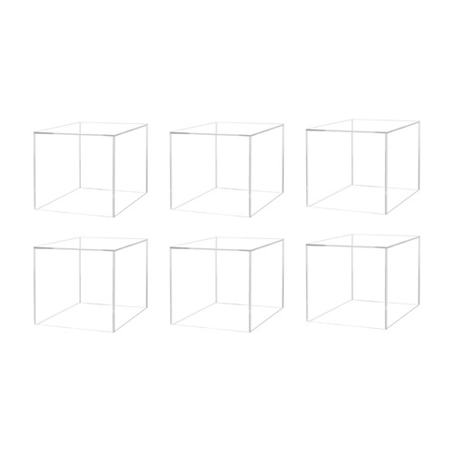 Acrylic display riser box - acrylic,