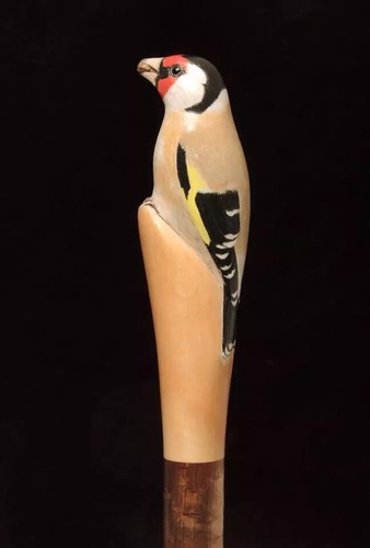 Wooden walking stick hand - stick,