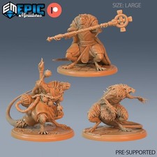 Giant Rat 3D Print D&D
