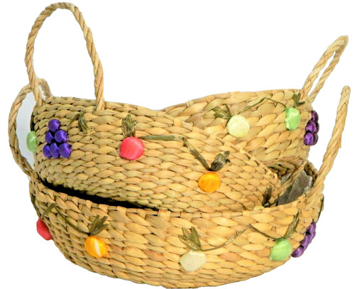 Vintage sea grass nesting - vintage,