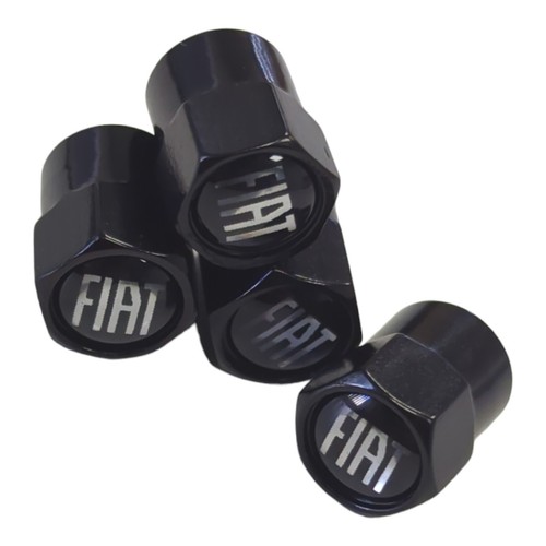 Fiat black metal tire - metal, valve