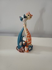 Cool Cats “Our First Litter” Figurine by Toni Goffe – Border Fine Arts 2005 VGC