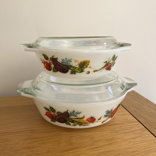 Vintage pyrex casserole milk - vintage,