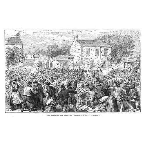 Belfast mob wrecking - wrecking, the