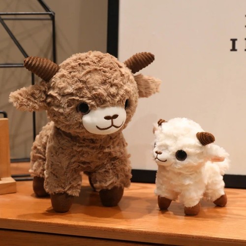 Cute sheep plush toy - plush, 14/25cm