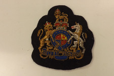 MILITARY WIRE BULLION BADGE