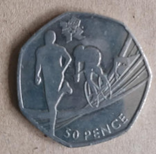 2011 olympic 50p coin triathlon