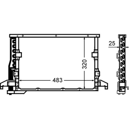 Mahle condenser for bmw - bmw, m3