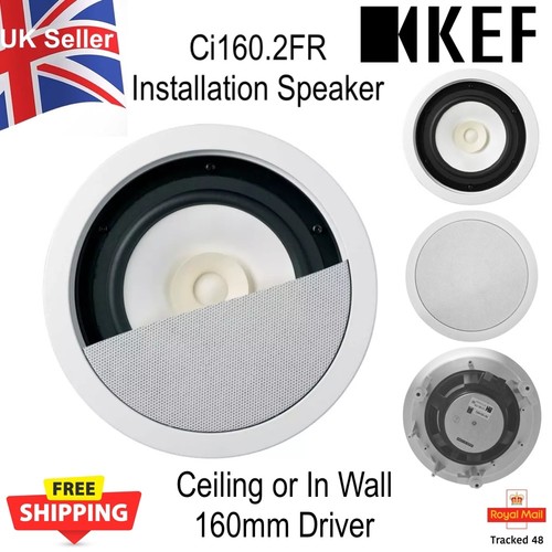 Kef ci160 2fr ceiling speaker - ci160.2fr,