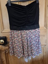 Lipsy Size 6/8 Flower Playsuit