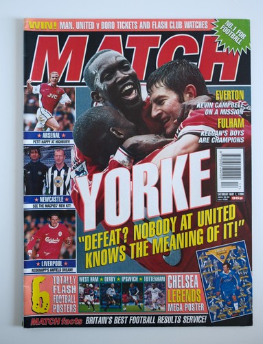 Match football magazine - match, may