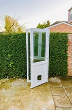 UPVC Door (83cm x 202cm) Double Glazed Door Exterior Door External Door