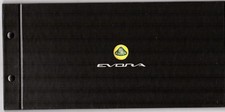 Lotus Evora 2009-2010 UK Market Hardback Sales Brochure 3.5 V6 2-Seater & 2+2