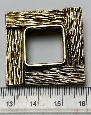 Vintage / Retro Ladies Silk Scarf Clasp or Fastener stamped USA (A25)