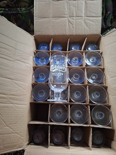Pint carlsberg glasses 8 - x,