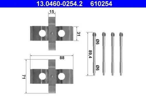 Disc brake - disc,