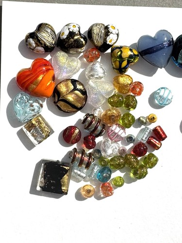 Murano glass beads - glass,