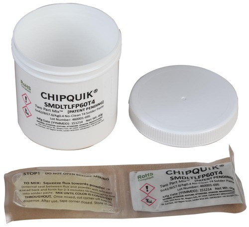 Chip quik solder paste - -,