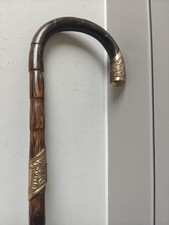 Antique cane with rolled gold