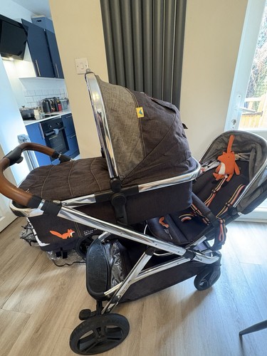 Cossato double fox - double, pram