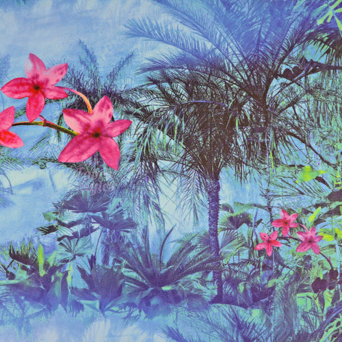 Tropical power mesh - power, fabric