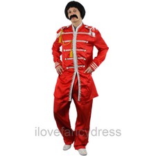 RED 1960'S POP SERGEANT PEPPER