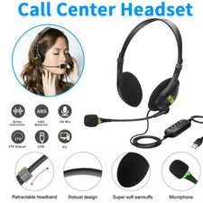 USB Computer Headset Wired