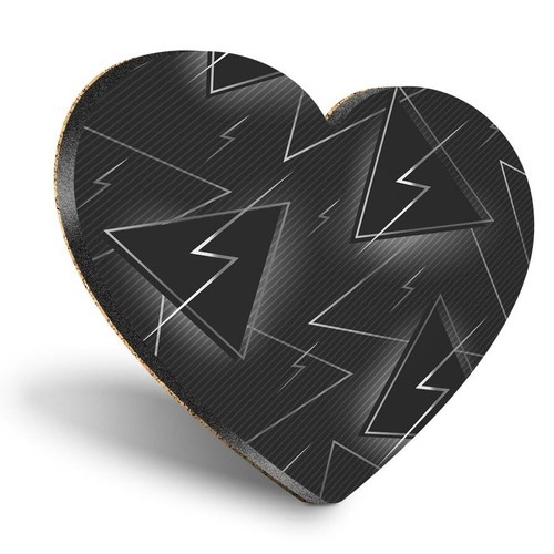 Heart mdf coasters zig - heart,
