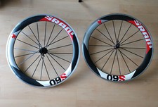Sram S60 wheelset carbon rims 60 mm Zipp 606 404 mint condition wheelset