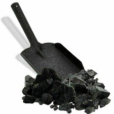Steel Shovel Black Metal Small Coal Shovel Fire Accessories Ash Dust Pan
