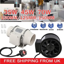 4" 5" 6" Quiet Inline