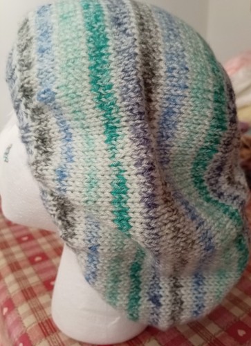 Slouch beret hat multicoloured - slouch,