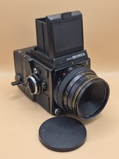 Bronica SQ-A & Zenzanon S 80mm f/2.8 Lens Waist Level Finder FULLY WORKING