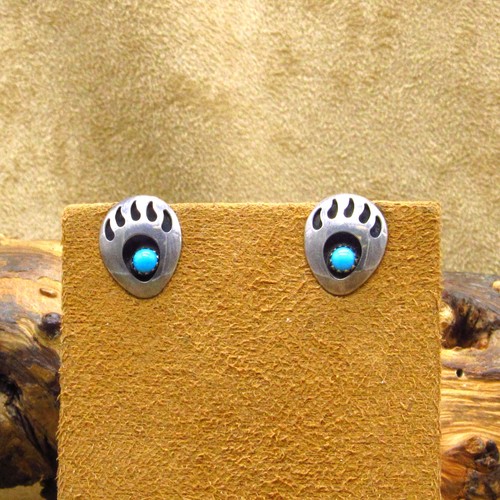 Sterling silver and turquoise - and,