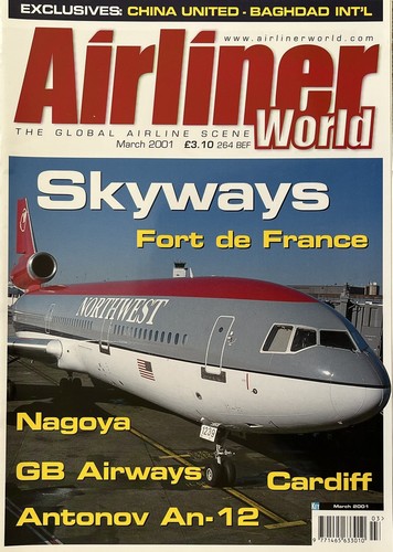 Airliner world magazine march - airliner,