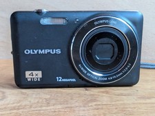 Olympus D-700 12.0MP Compact  Digital Camera - Black - No Charger 