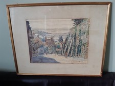 early 20th century framed