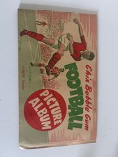Chix Bubble Gum Football Picture Album Complete Set Of 48 cards (1950s)