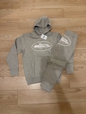 Grey Corteiz Tracksuit Large