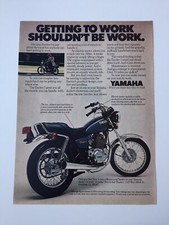 Yamaha Motorcycle Ad 1973