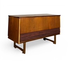 TEAK AND ROSEWOOD SIDEBOARD