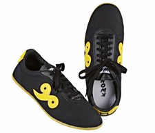 Kwon Beijing Kung Fu Shoes Black/Yellow Trainers Foot Wear Tai Chi Slippers